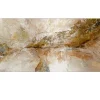 Alubild Brown-Silver-Gold 50 x 150 cm