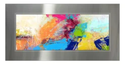 Alubild Colorful Way 50 x 100 cm