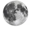 Alubild The Moon 100 cm