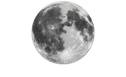 Alubild The Moon 100 cm