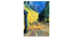 Alubild Van Gogh Cafeterrasse 70 x 100 cm