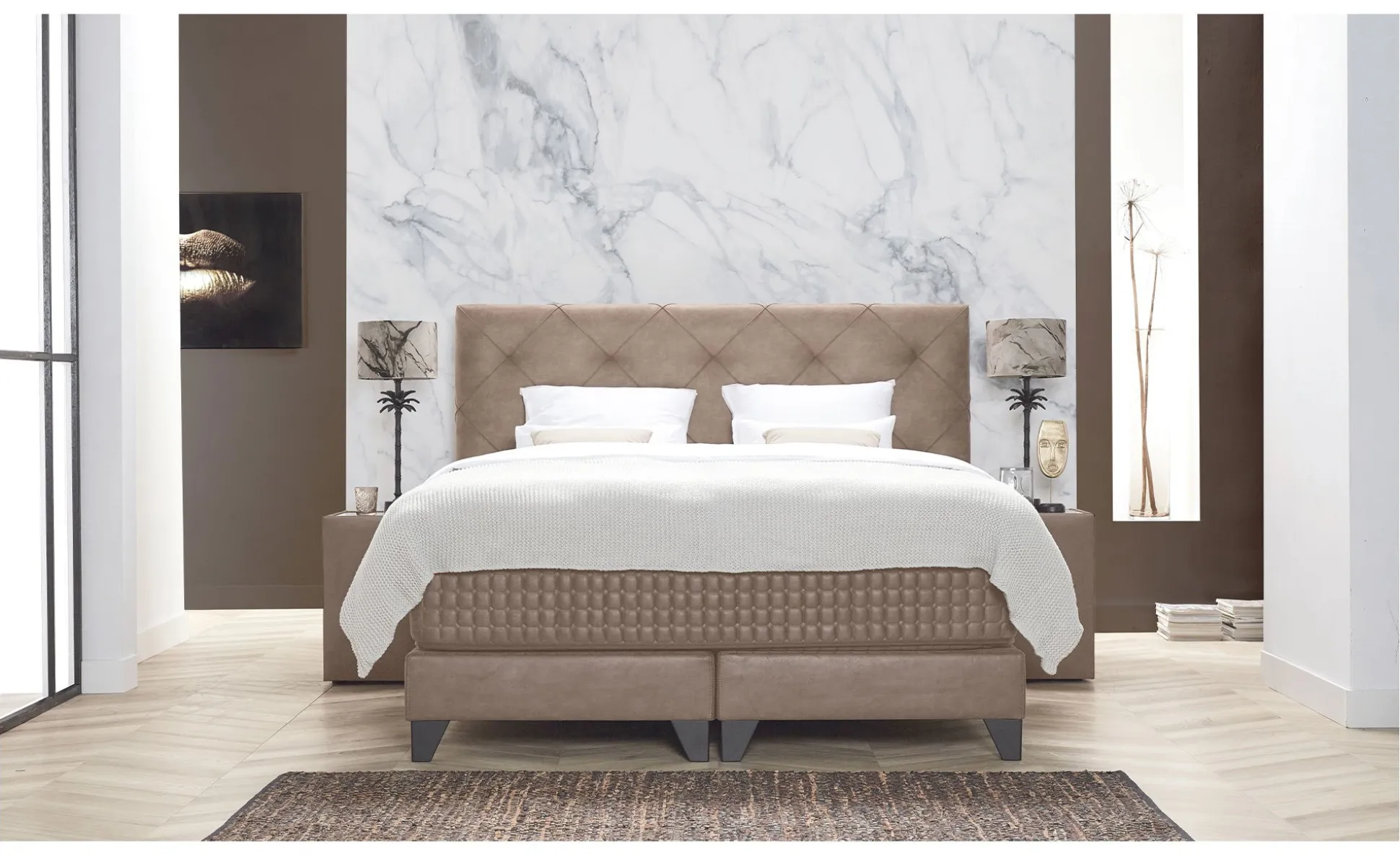 Basis-Boxspringbett Premium Magnifique