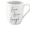 Becher Live Love Laugh 340 ml
