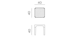Beistelltisch Net Table 40