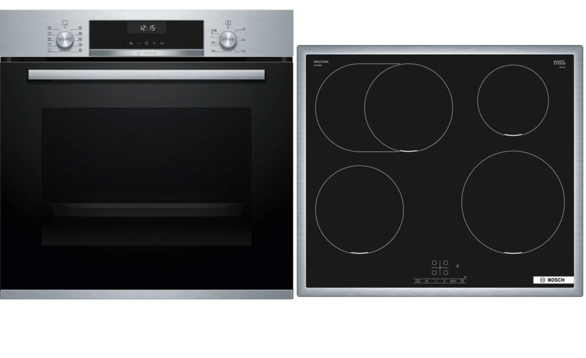 BOSCH Backofen-Set HBD635CS63