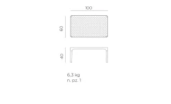 Couchtisch Net Table 100