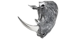 Deko-Kopf Rhino Antique