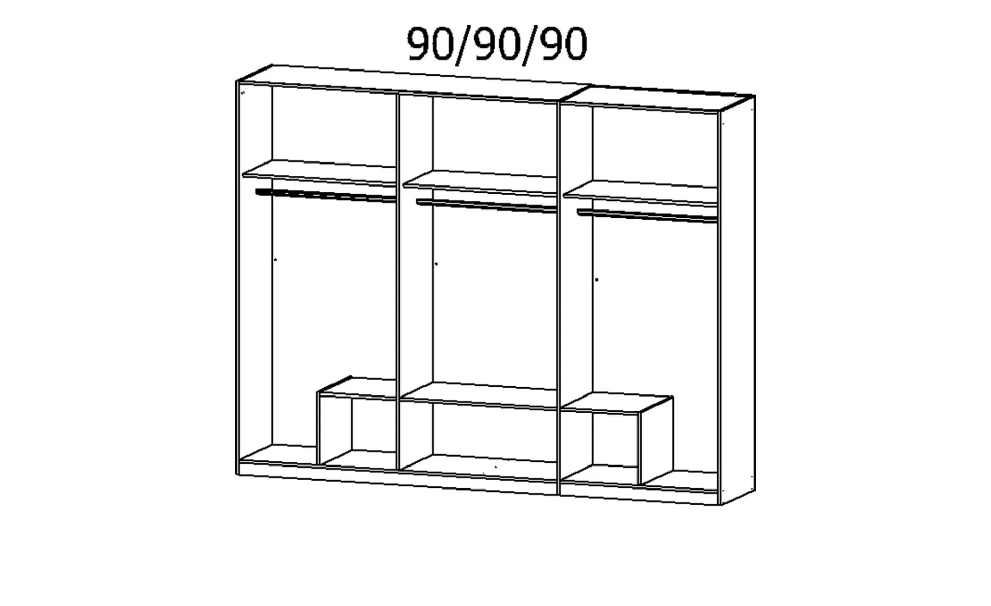 Drehtürenschrank Greta