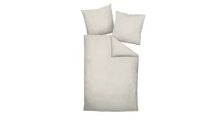 Flanell-Bettwäsche 135 x 200 cm Beige