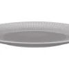 Frühstücksteller Amina 22.5 cm Grau