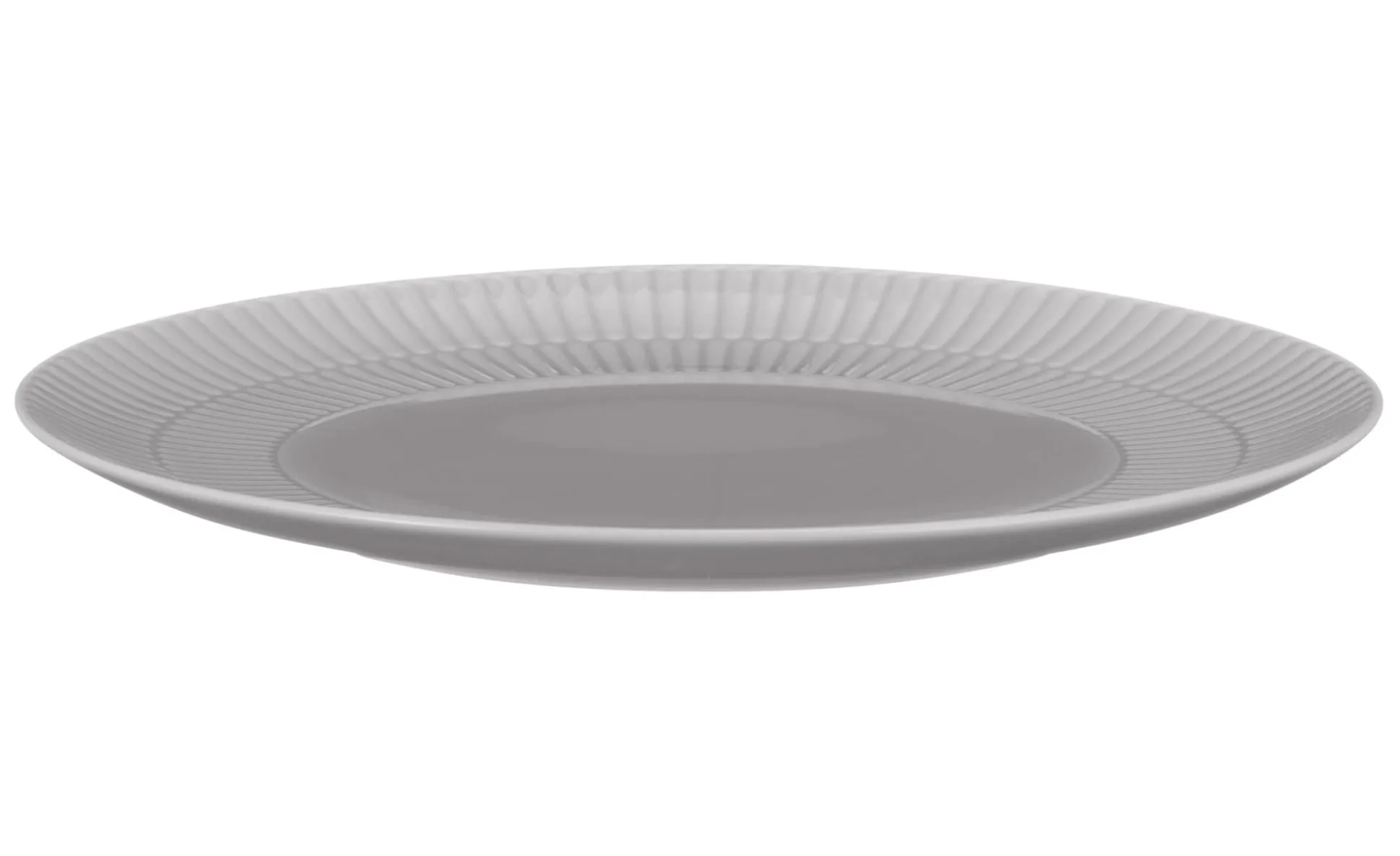Frühstücksteller Amina 22.5 cm Grau