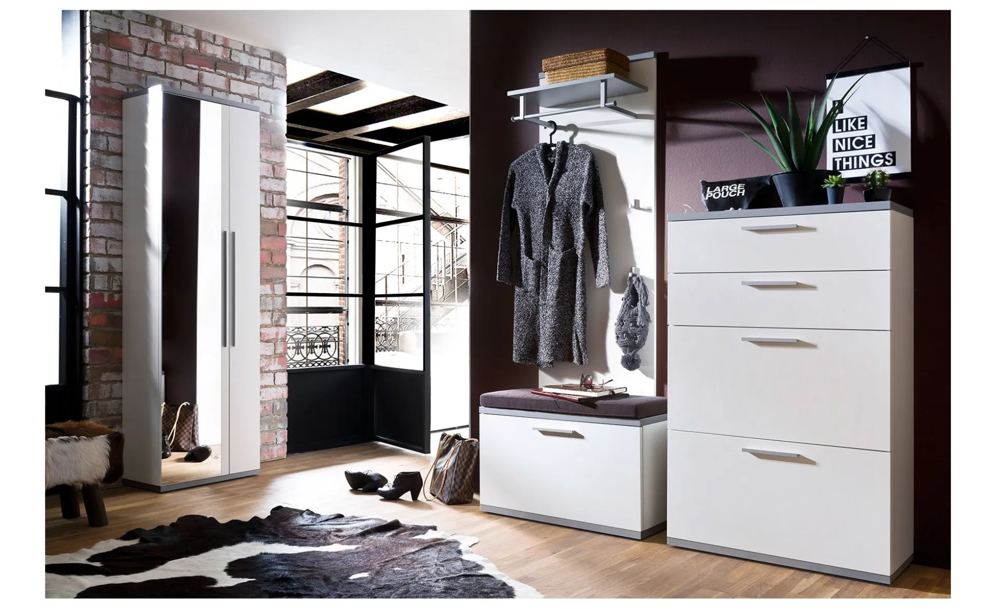 Garderobenschrank Medor Initus