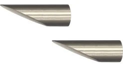 Gardinen-Endstück Cut 2er-Set 16 mm