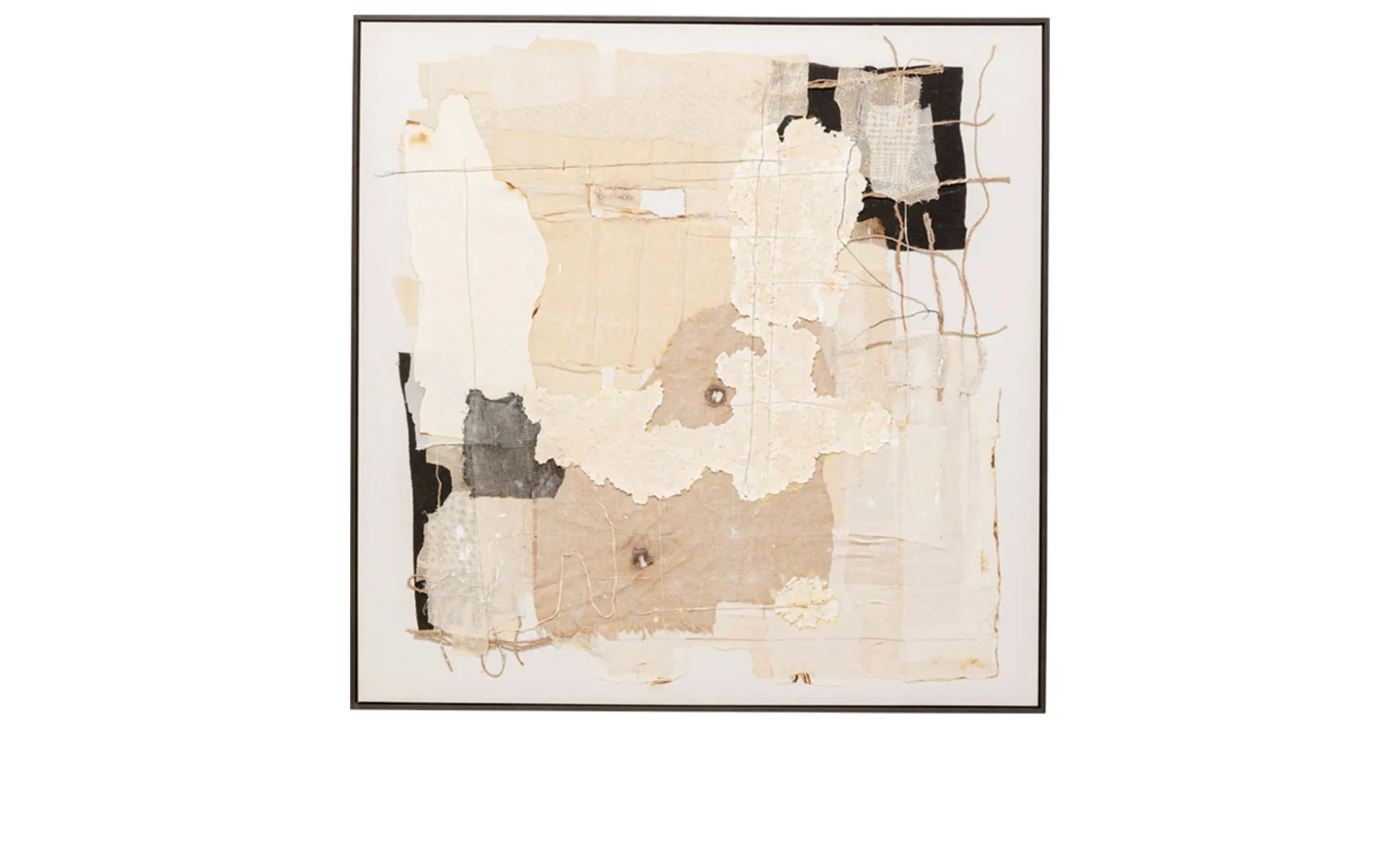 Gerahmtes Bild Arty Collage 122,6 x 122,6 cm