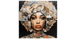 Glasbild Art Geo Women 120 x 120 cm