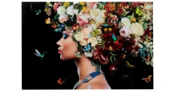 Glasbild Bunch of Flowers 150 x 100 cm