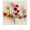 Glasbild Delicate Floral Structures I 30 x 30 cm