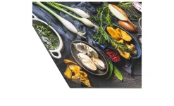 Glasbild Kitchen Utensils 30 x 80 cm