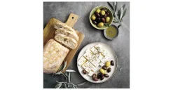 Glasbild Mediterrean Food 20 x 20 cm