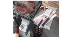 Grillpinsel mit Silikonborsten