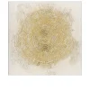 Handpainting Minimal-Abstract-Gold III 100 x 100 cm