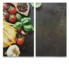 Herdabdeck-/Schneideplatten-Set 2-tlg. 30 x 52 cm