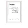 Holz-Bilderrahmen Happy 10 x 15 cm