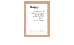 Holz-Bilderrahmen Happy 10 x 15 cm