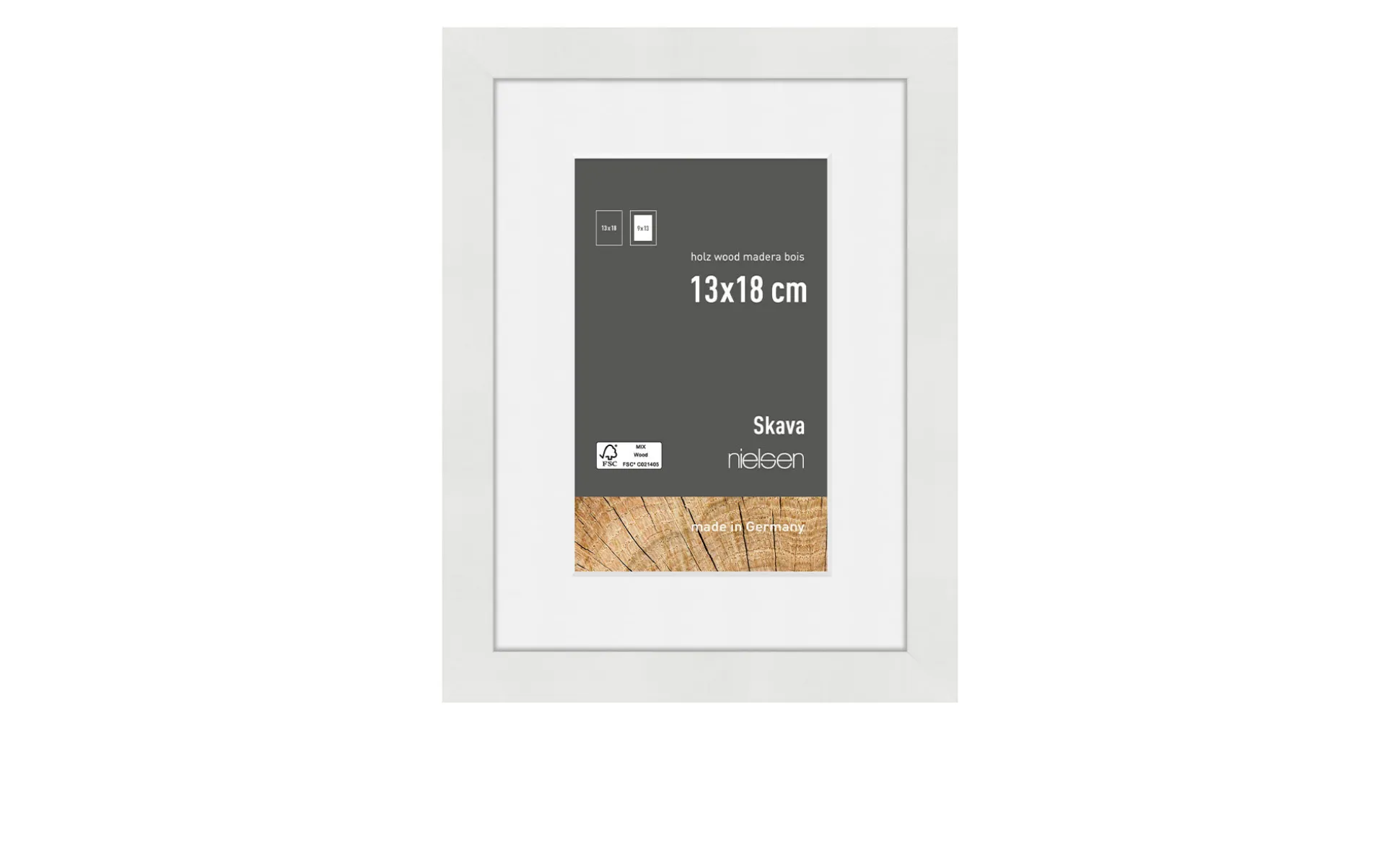 Holz-Bilderrahmen Skava 13 x 18 cm