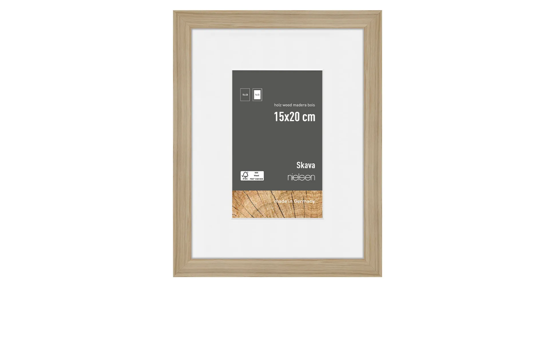 Holz-Bilderrahmen Skava 15 x 20 cm