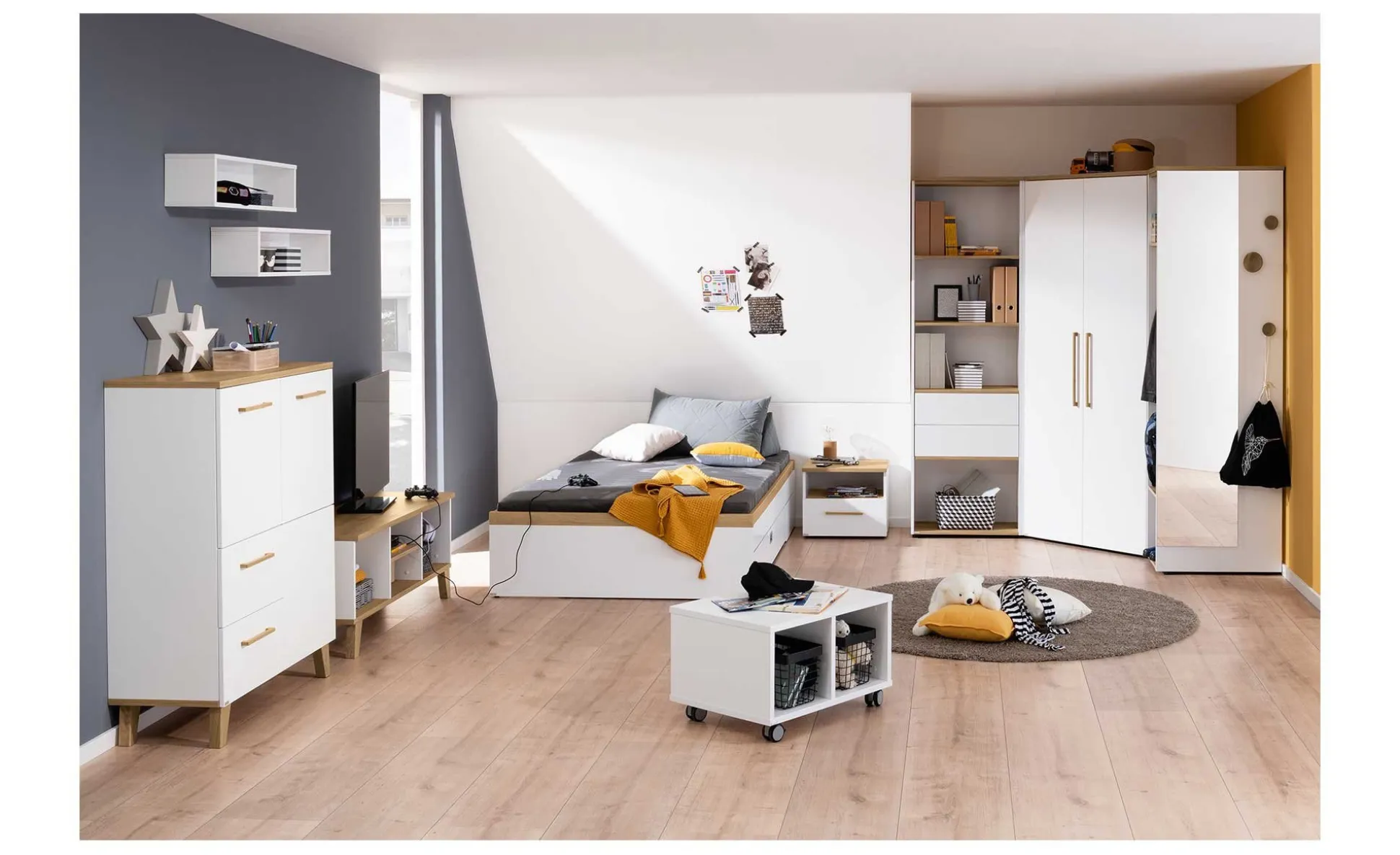 Jugendzimmer-Rollregal Oscar