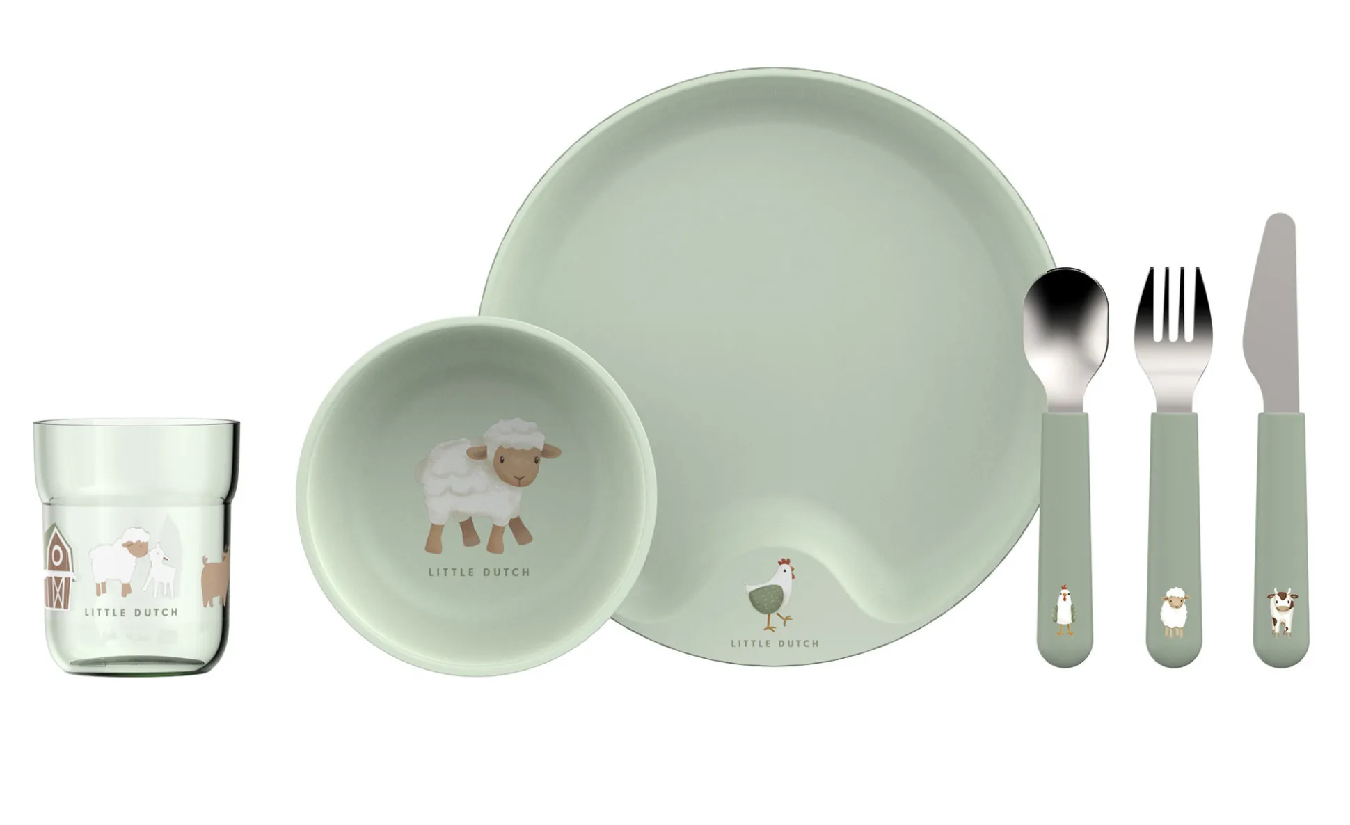 Kindergeschirr-Set Mio Little Farm 6-tlg.