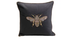 Kissen Glitter Bee 40 x 40 cm