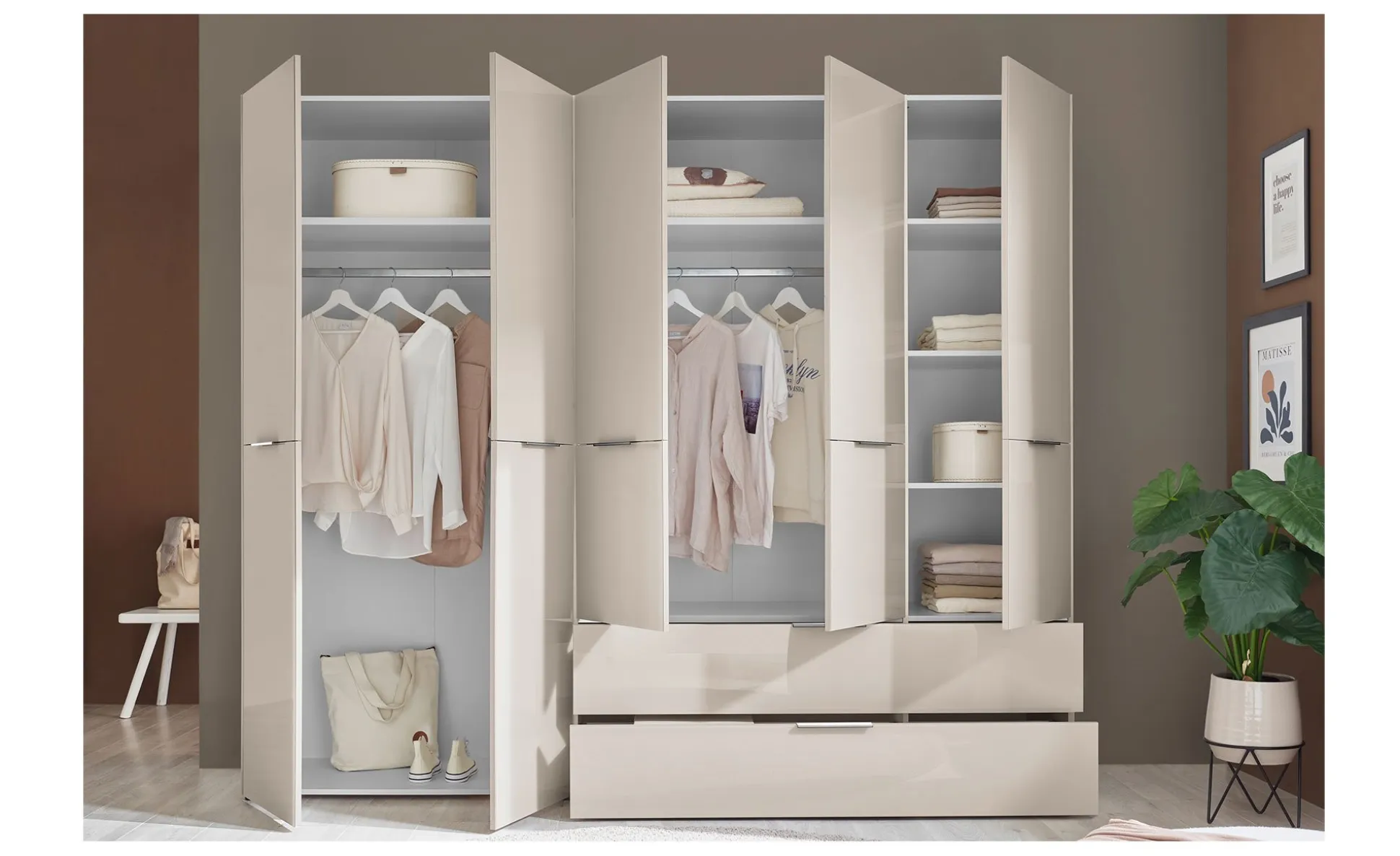 Kleiderschrank Bergamo
