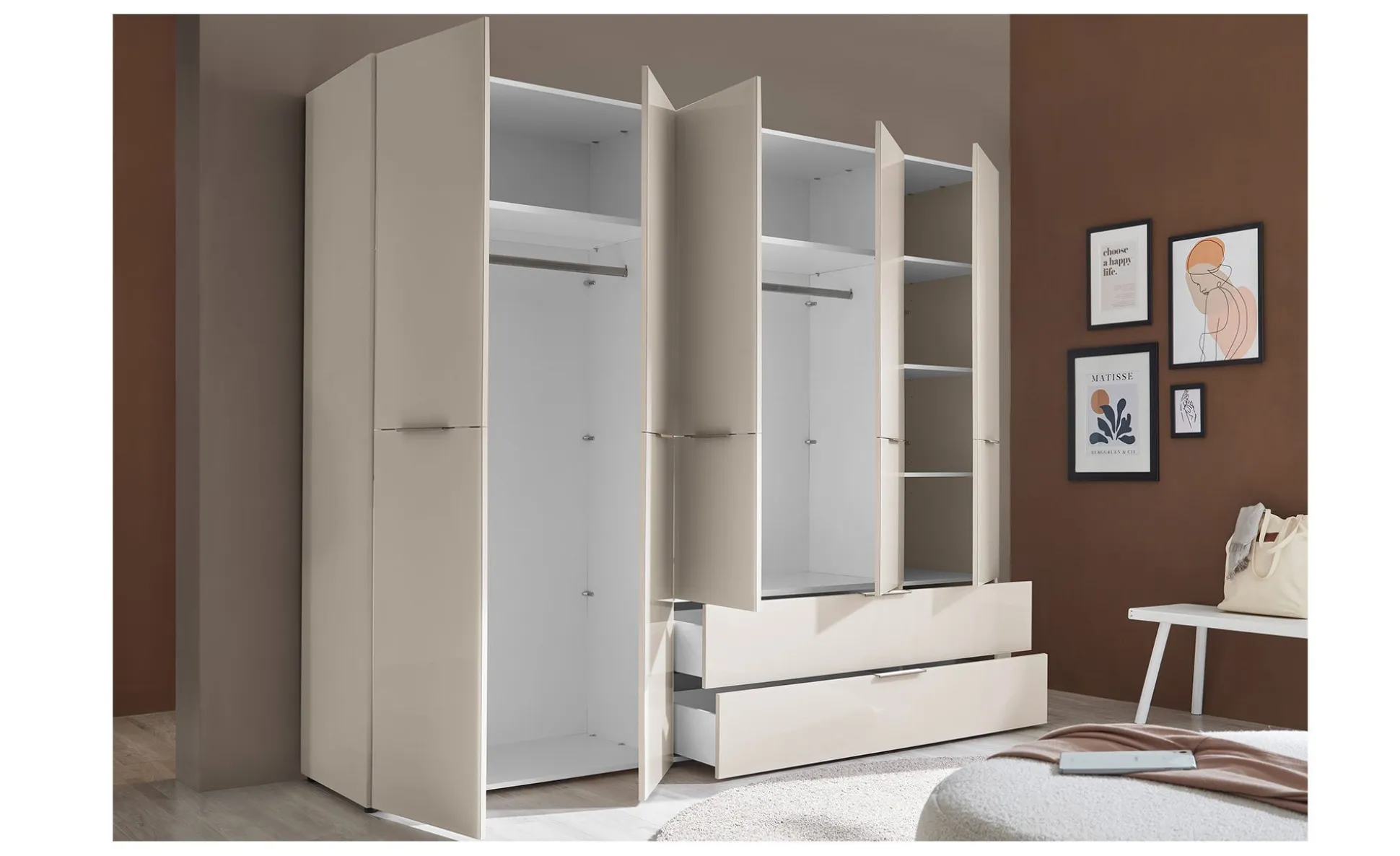 Kleiderschrank Bergamo