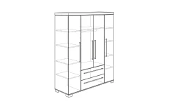 Kleiderschrank Kira