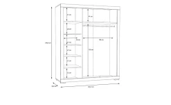 Kleiderschrank Sylt
