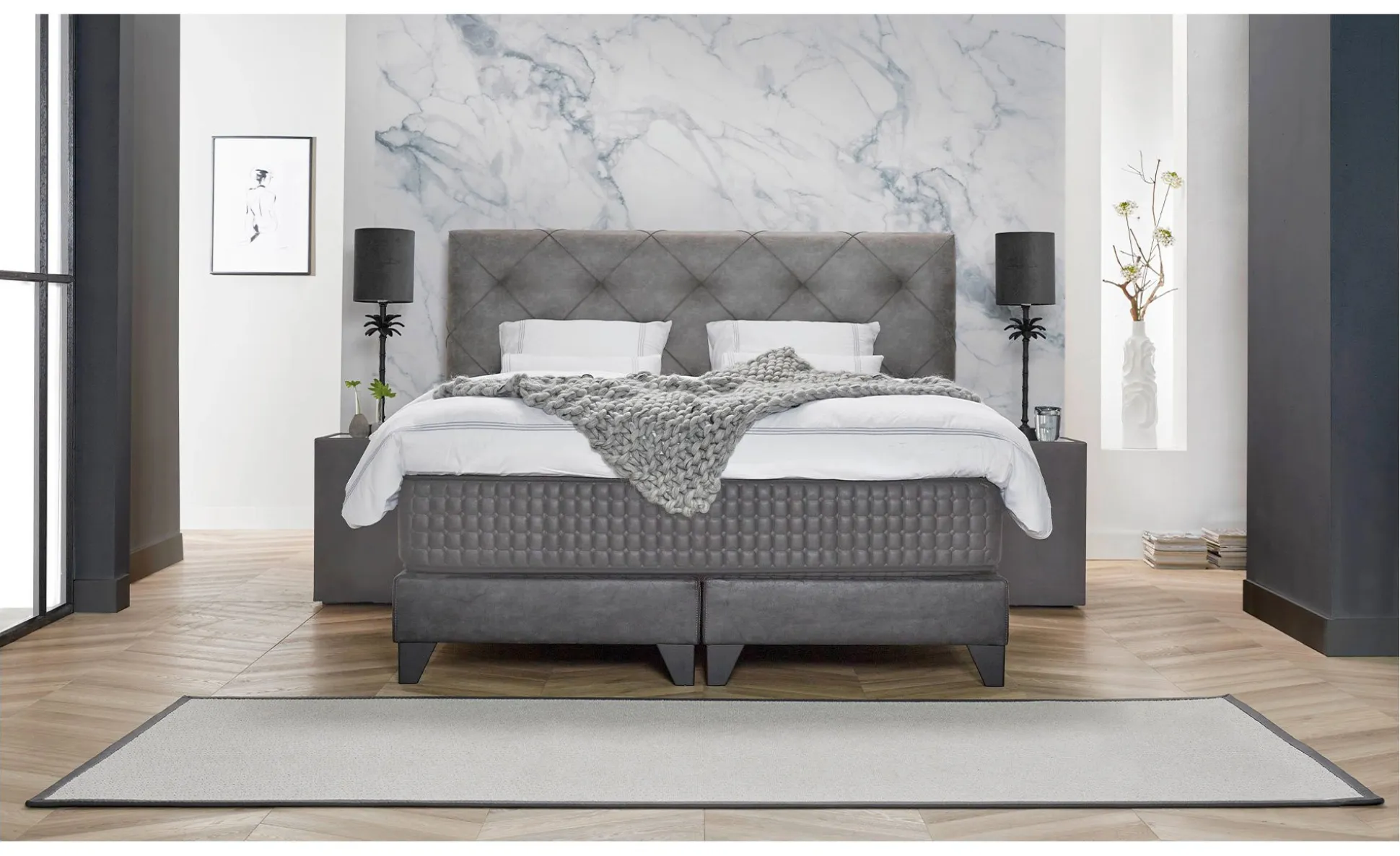 Komfort-Boxspringbett Premium Magnifique