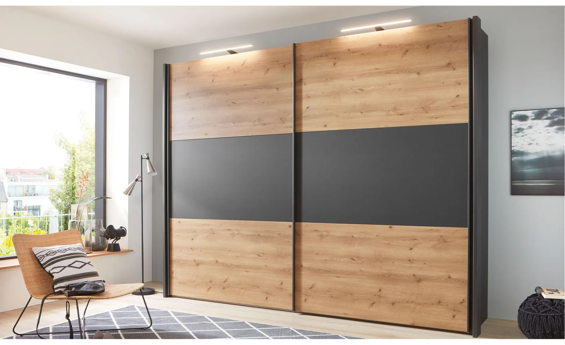 Komfort-Schwebetürenschrank Arrecife