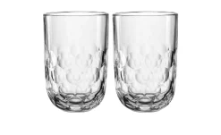Latte-Macchiatoglas Gocce 2er-Set 280 ml