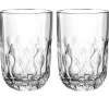 Latte-Macchiatoglas Gocce 2er-Set 280 ml