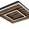 LED-Deckenleuchte Woody 30 cm