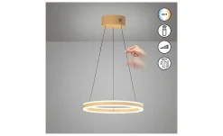 LED-Pendelleuchte Silvio 50 cm