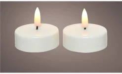 LED-Teelicht-Set 5,5 cm 2 tlg.