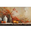 Leinwnadbild Still Life On The Wall 27 x 77 cm