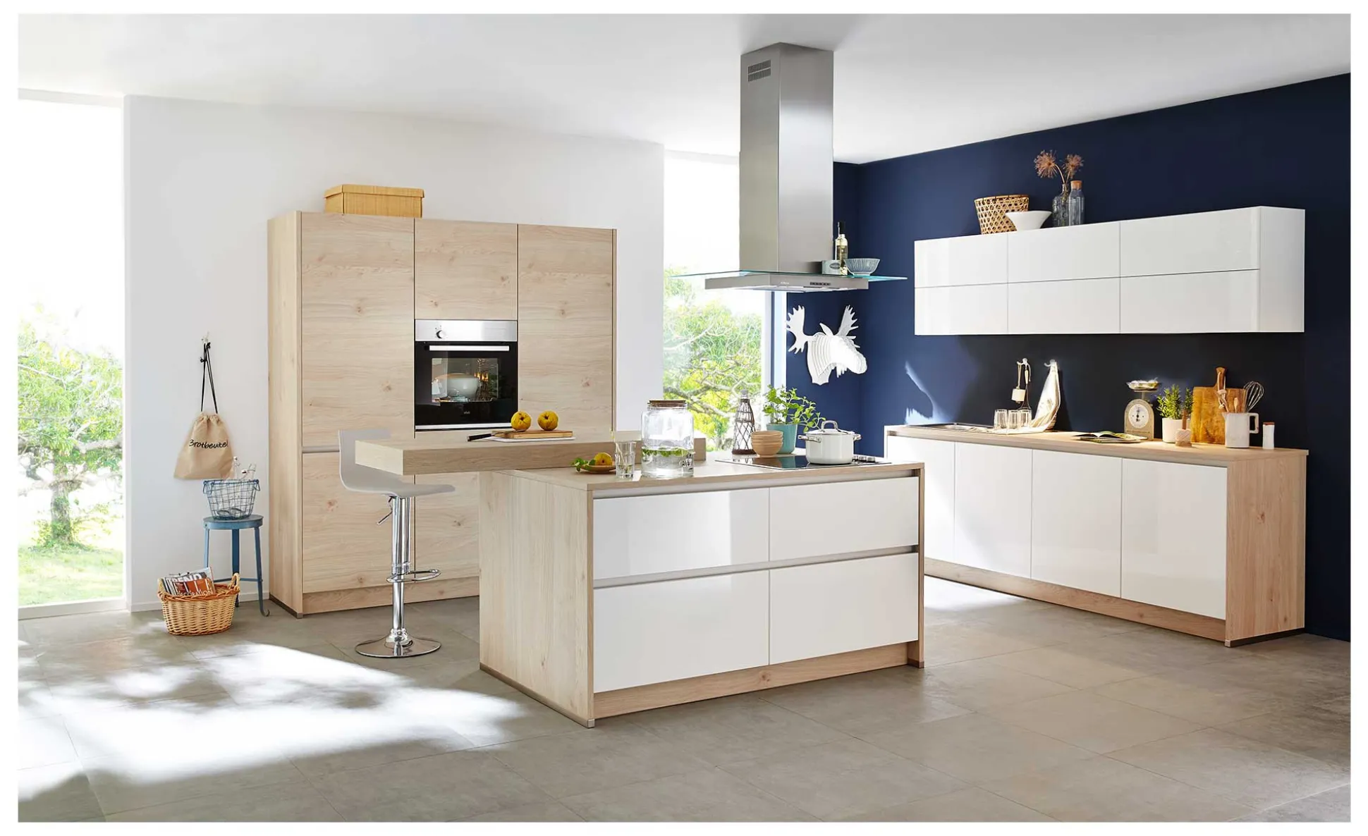 nolte Inselküche LUX / ARTWOOD