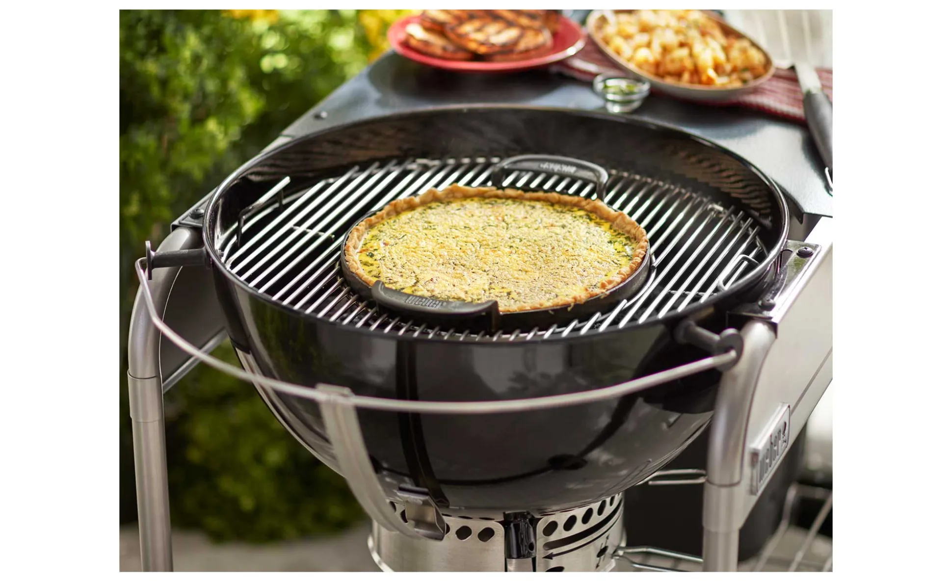 Pfanne für Grillroste mit Gourmet BBQ System