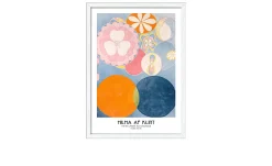 Rahmenbild Af Klint The Ten Largest No 2 55 x 75 cm