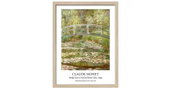 Rahmenbild Monet Bridge 33 x 43 cm
