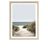Rahmenbild Nordic Beach Atmosphere 33 x 43 cm